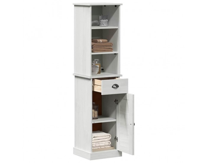 Sonata H Комплект мебели за баня VIGO 2 pcs Кафяв и бял 37 x 34 x 150 см