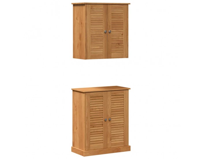 Sonata H Комплект мебели за баня VIGO 2 pcs Кафяво 67.5 x 34 x 80 см