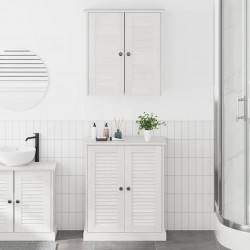 Sonata H Комплект мебели за баня с рафт 2 pcs Кафяво 67.5 x 34 x 80 см - Dulapuri de baie