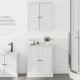 Sonata H Комплект мебели за баня с рафт 2 pcs Кафяво 67.5 x 34 x 80 см