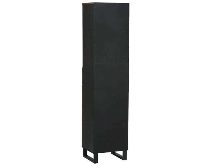Sonata Dulap de Baie castan 38 x 33 x 160 cm Lemn prelucrat