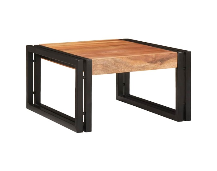 Sonata Raft pentru baie Maro 40 x 50 x 23 cm Lemn Solid de Acacia