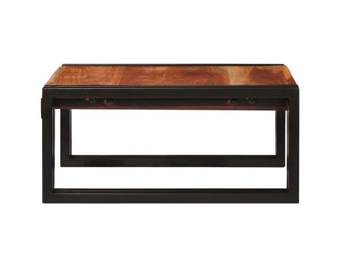 Sonata Raft pentru baie Maro 40 x 50 x 23 cm Lemn Solid de Acacia