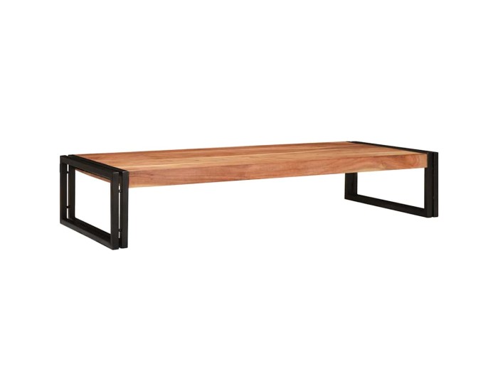 Sonata Raft pentru baie Maro 120 x 50 x 23 cm Lemn Solid de Acacia