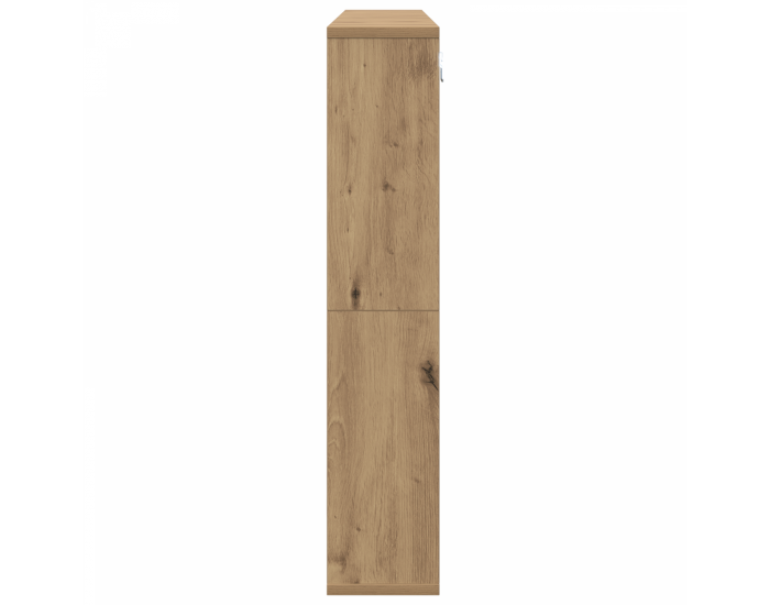 Sonata H Шкаф с огледало дъб артизан 91 x 15 x 76.5 см Инженерно дърво