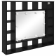 Sonata Dulap cu oglindă Stejar Negru 91 x 15 x 76,5 cm Lemn prelucrat