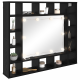 Sonata Dulap cu oglindă Stejar Negru 91 x 15 x 76,5 cm Lemn prelucrat