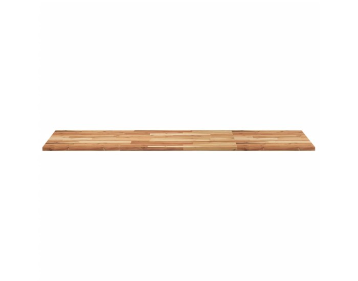 Sonata Blat de baie finisaj cu ulei, 120x60x2 cm, lemn masiv de acacia