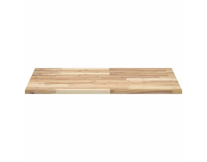 Sonata Blat de baie netratat, 100x60x2 cm, lemn masiv de acacia