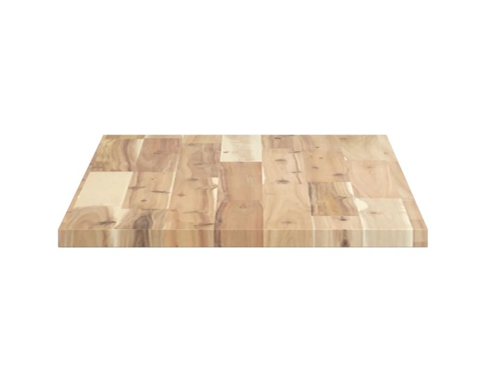 Sonata Blat de baie netratat, 60x40x2 cm, lemn masiv de acacia