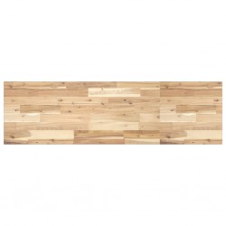 Sonata H Плот за баня, необработен, 120x40x2 см, масивно дърво акация - Dulapuri de baie