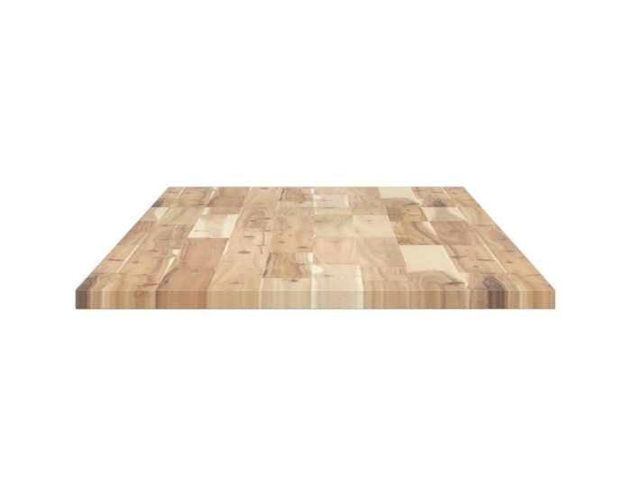 Sonata Blat de baie netratat, 120x50x2 cm, lemn masiv de acacia