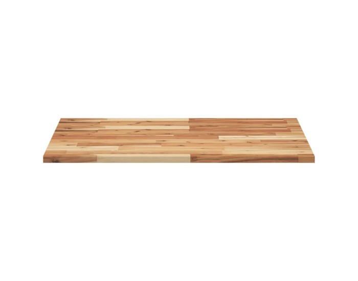 Sonata Blat de baie finisaj cu ulei, 100x60x2 cm, lemn masiv de acacia