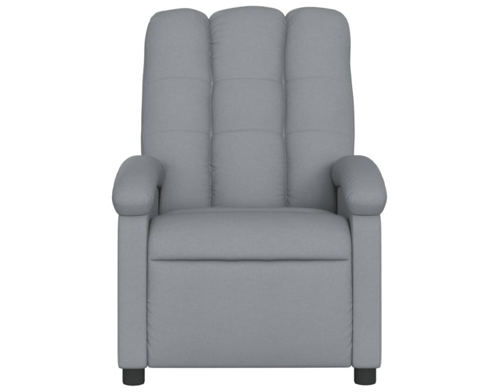 Sonata Fotoliu rabatabil gri deschis, material textil