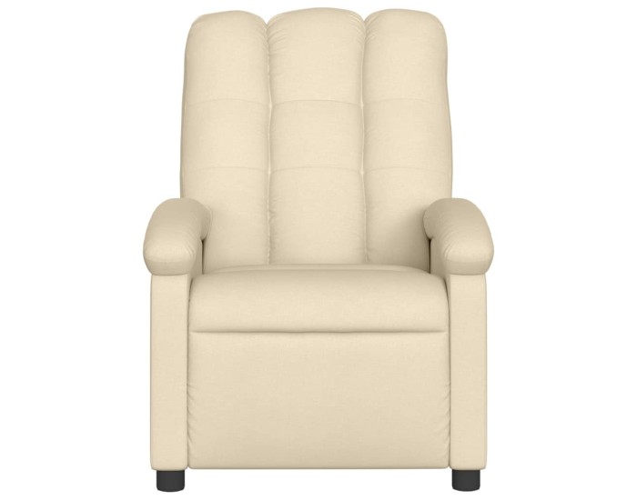 Sonata Fotoliu rabatabil, material textil crem