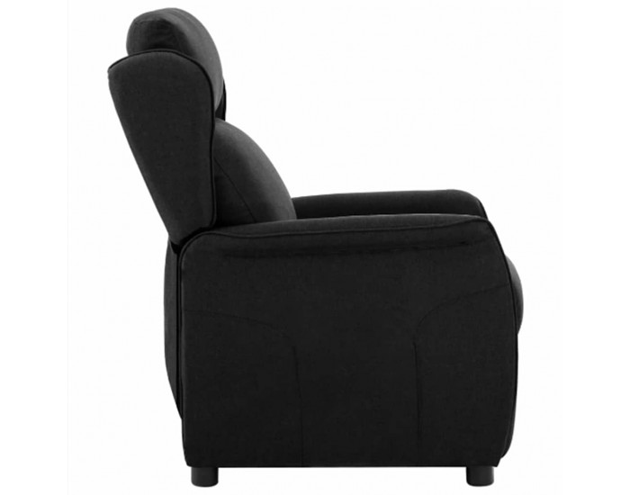 Sonata H Разтегателен стол Черно 67.5 x 93.5 x 101.5 см текстил