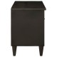 Sonata Cabinet TV Negru și Aur 80 x 33 x 46 cm Lemn prelucrat