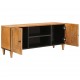 Sonata H ТВ шкаф Светлокафяво 105 x 33 x 46 см мангово дърво масив