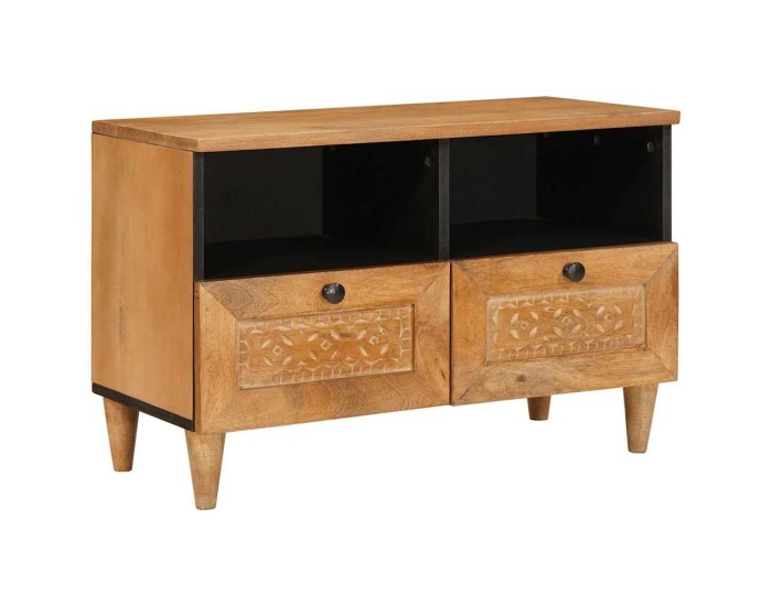 Sonata Unități TV Maro deschis 70 x 33 x 46 cm Lemn prelucrat