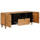 Sonata H ТВ шкаф Светлокафяво 105 x 33 x 46 см мангово дърво масив