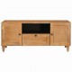 Sonata H ТВ шкаф Светлокафяво 105 x 33 x 46 см мангово дърво масив