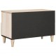 Sonata H ТВ шкаф с чекмедже Бяло 70 x 33 x 46 см мангово дърво масив