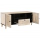 Sonata H ТВ шкаф с чекмедже Бяло 105 x 33 x 46 см мангово дърво масив
