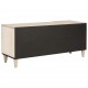 Sonata H ТВ шкаф с чекмедже Бяло 105 x 33 x 46 см мангово дърво масив