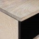 Sonata H ТВ шкаф с чекмедже Бяло 100 x 33 x 46 см мангово дърво масив