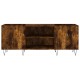 Sonata Dulap pentru discuri stejar afumat 121x38x48 cm, lemn prelucrat