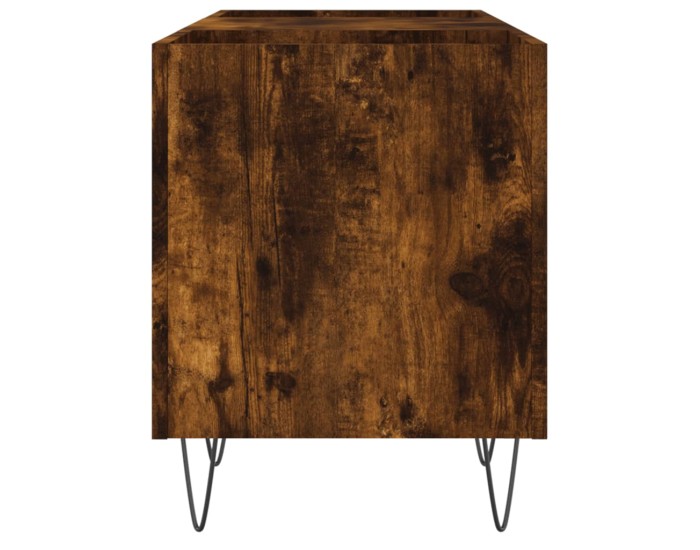 Sonata Dulap pentru discuri stejar afumat 121x38x48 cm, lemn prelucrat