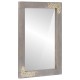 Sonata Oglindă pentru baie Gri 70 x 50 x 2,5 cm
