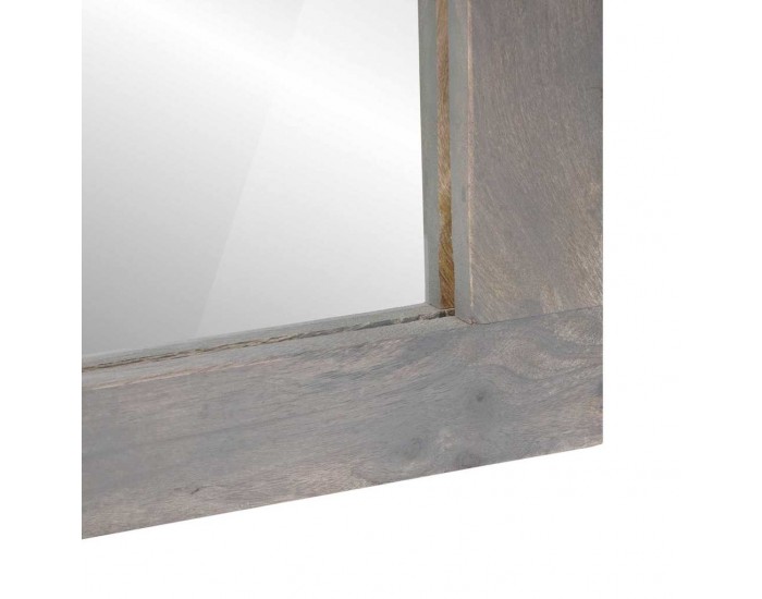 Sonata H Огледало за баня с огледало Сив и сребърен 50 x 70 x 3 см