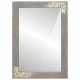 Sonata Oglindă pentru baie Gri 70 x 50 x 2,5 cm
