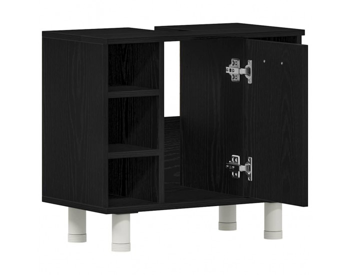 Sonata H Шкаф за баня с врата Черния дъб 60 x 32 x 54 см Инженерно дърво