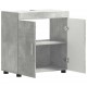 Sonata H Шкаф за баня с мивка с врата TULUM Бетонно сиво 60 x 34 x 63 см