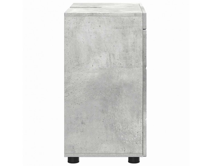 Sonata H Шкаф за баня с мивка с врата TULUM Бетонно сиво 60 x 34 x 63 см