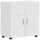 Sonata H Шкаф за баня с мивка TULUM Бяло Със Силен Гланц 60 x 34 x 63 см
