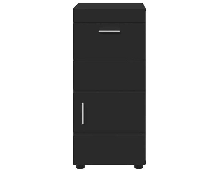 Sonata Set dulap baie TULUM Negru 37 x 31,5 x 82 cm Lemn prelucrat
