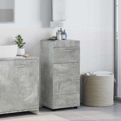 Sonata H Шкаф за баня с врата TULUM Бетонно сиво 37 x 31.5 x 82 см - Dulapuri de baie