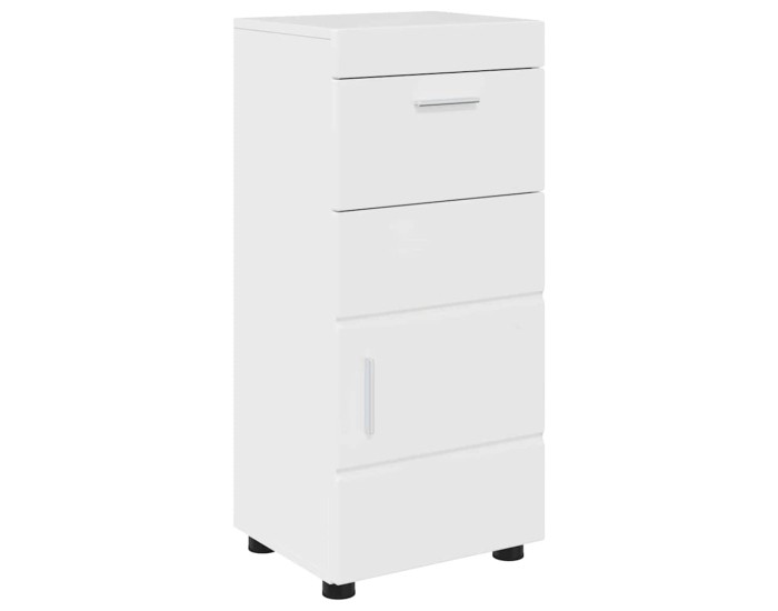 Sonata Set dulap baie TULUM Alb lucios 37 x 31,5 x 82 cm