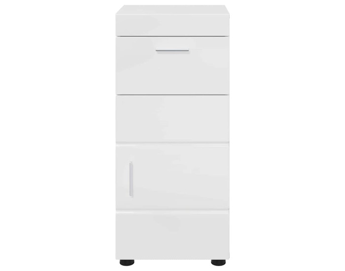 Sonata Set dulap baie TULUM Alb lucios 37 x 31,5 x 82 cm