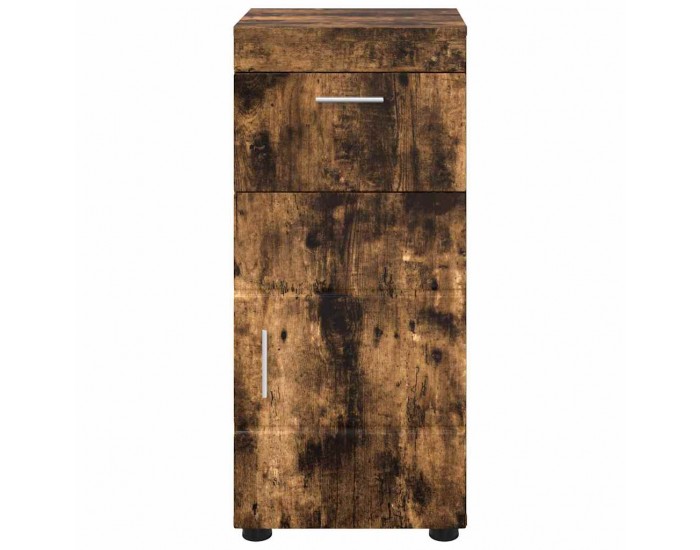 Sonata H Шкаф за баня TULUM Опушен дъб 37 x 31.5 x 82 см Инженерно дърво