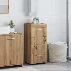 Sonata H Шкаф за баня със съхранение TULUM дъб артизан 37 x 31.5 x 82 см - Dulapuri de baie