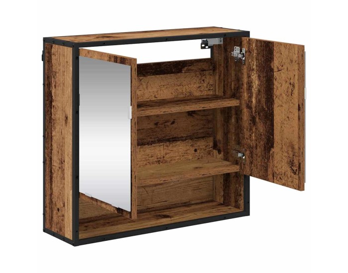Sonata Raft de perete Lemn vechi 65 x 20 x 60 cm