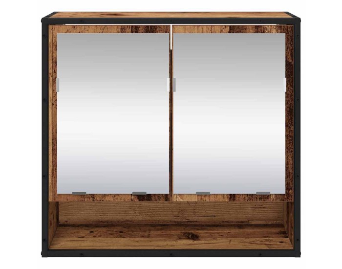 Sonata Raft de perete Lemn vechi 65 x 20 x 60 cm