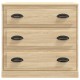 Sonata Servante, 2 piese, stejar sonoma, lemn prelucrat