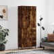 Sonata H Висок шкаф, опушен дъб, 69,5x34x180 см, инженерно дърво