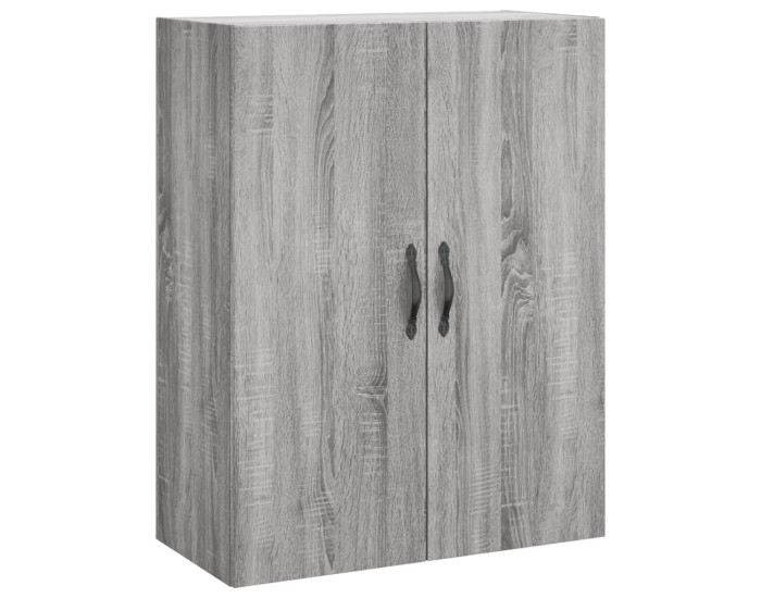Sonata Dulap înalt, gri sonoma, 69,5x34x180 cm, lemn compozit