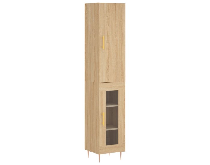 Sonata Dulap înalt, stejar sonoma, 34,5x34x180 cm, lemn prelucrat